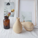 Retro Nordic Wooden Flower Vase by Axyaa - Tabletop Art Decor Ornament