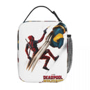 Axyaa Deadpool & Wolverine Insulated Lunch Bag - Portable Thermal Cooler