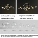 Axyaa Glass Ball Pendant Light | Modern Restaurant Home Decor Chandelier