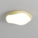Axyaa Modern Round LED Bedroom Ceiling Lamp, Full Spectrum Dimmable Study Light
