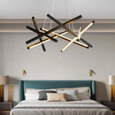 Axyaa LED Chandelier Dimming Ceiling Light for Modern Home Decor