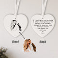 Axyaa Personalized Ceramic Photo Engraved Heartfelt Keepsake Gift