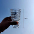 Axyaa Crystal Glass Vase Terrarium Hydroponics Flower Pot Home Decor