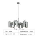 Axyaa Nordic LED Ceiling Chandelier - Modern Artistic Pendant Lights for Home and Restaurant