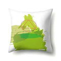 Axyaa Graffiti Art Throw Pillow Cover for Home and Hotel Decoration