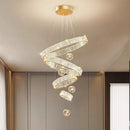Axyaa Modern LED Pendant Chandeliers for Living & Dining Room Lighting