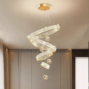 Axyaa Modern LED Pendant Light Chandeliers for Living Room and Dining Room