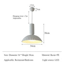 Axyaa Modern French Gypsum Pendant Lights Chandeliers for Living Room Home Decor