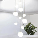 Axyaa Glass Shade LED Pendant Lights Chandeliers Fixture