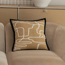 Axyaa Solid Color Throw Pillow 45x45cm Home Decor Cushion Cover