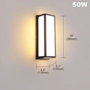 Axyaa Outdoor LED Motion Sensor Wall Light Waterproof Garden Porch Balcony Lamp