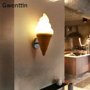 Axyaa Modern Ice Cream Wall Sconces for Home Dining Bar Decor