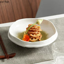 Axyaa Ceramic Tableware Set: Dinner Plate, Salad Bowl, Pasta Tray, Soup Basins