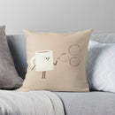 Axyaa Abstract Cup Pattern Pillowcase Cushion Cover