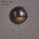 Axyaa Brass Wall Light Silver Gold Black Copper G4 Bulb Sconce Lamp