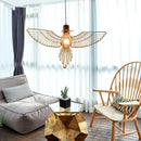 Axyaa Modern Bird Lamp Engraved Sculpture Flying Bird Nordic Design Minimalist Dinning Room Bar