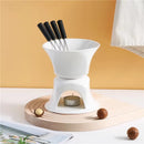 Axyaa Ceramic Heated Melting Cup | Desktop Decor | Luxury Hot Pot Mug