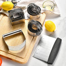 Axyaa Stainless Steel Cake Mould Set with Biscuit Cutters and Embossing Moulds