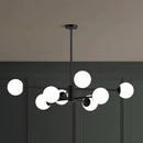 Axyaa Copper Molecular Magic Bean Pendant Lamp - Designer Postmodern Living Room Light