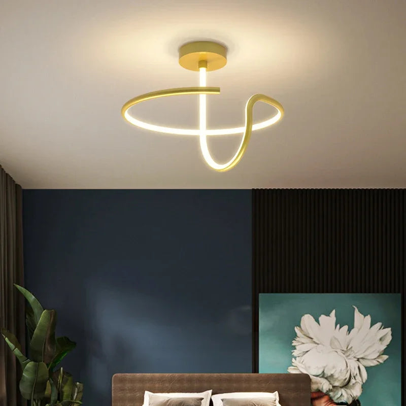 Luxury LED Ceiling Light by Axya - Dimmable Chandeliers for Home Decor