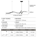 Axyaa LED Pendant Lights for Home Decor and Lighting