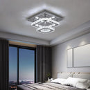 Axyaa Crystal Chandelier Pendant Lights Stainless Steel Luxury Ceiling Lamps