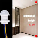 Axyaa Infrared Motion Sensor Switch for Home LED Lighting Auto On Off