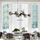 Axyaa Glass Bubble Molecule LED Pendant Chandelier