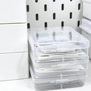 Transparent Kpop Card Holder for Small Playing Cards, Axyaa Collection Box Organizer