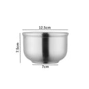 Axyaa Double-layer Insulated Stainless Steel Bowl for Kids' Meals