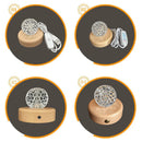Axyaa Sunset Water Ripple Crystal Lamp for Bedroom Decoration & Gift