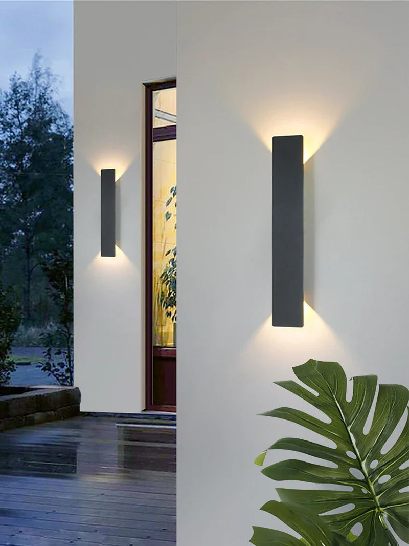 Axyaa Waterproof Outdoor Wall Lamp - 18w LED Sconce