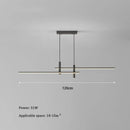 Axyaa LED Strip Pendant Lamp for Kitchen, Dining Room, Bedroom - Home Decor Chandelier