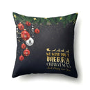 Axyaa Christmas Tree Throw Pillow Case - Festive Xmas Cushion Cover for Home Decor