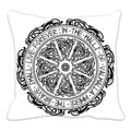 Geometric Cushion Cover Pillowcase for Home Decor by Axyaa
