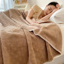 Axyaa Soft Waxy Stroking Cats Blanket - Four Seasons Air Conditioning Waffle Blanket