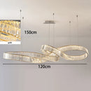 Axyaa Modern LED Pendant Chandeliers for Living Room and Dining Room