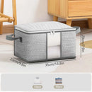 Axyaa Quilt Storage Bag with Lid & Handle - Moisture-Proof Organizer