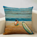 Axyaa Linen Pillow Case 45x45cm for Home Decor and Relaxation