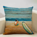 Axyaa Linen Pillow Case 45x45cm for Home Decor and Relaxation