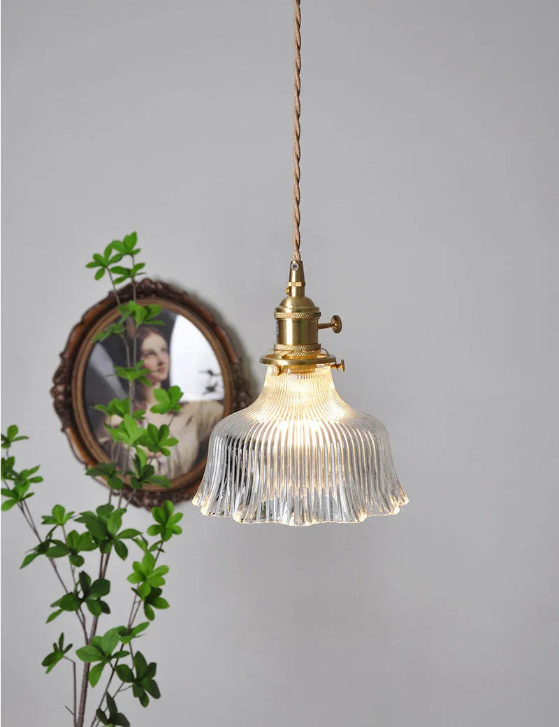 Axyaa Nordic Glass Chandelier: Modern Japanese Ceiling Lamp for Home and Bar Decor