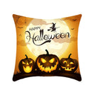 Halloween Pumpkin Head Pillowcase Set by Axyaa