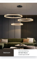 Axyaa Modern LED Chandelier for Living Room, Bedroom, and Dining Room