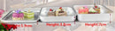 Axya Nonstick Aluminum Baking Pan for Nougat, Bread, Cookies, BBQ - 1.6mm Thick