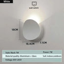 Axyaa LED Outdoor Wall Lamp: Waterproof Luxury Light for Balcony, Garden, Bedroom