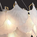 Axyaa Luxury Cream Glass Pendant Lamp for Living Room, Bedroom, Dining Room