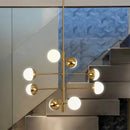 Modern LED Chandelier Pendant Lights for Dining Room by Axyaa