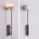 Axyaa Wabi Sabi Flower Wall Lamp - Modern, Warm LED Sconce for Bedroom Home Decor