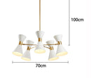 Axyaa Modern Chandelier Stair Pendant Living Room Lights Interior Lighting