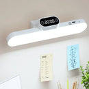 Axyaa Magnetic Clock Lamp: LED USB Rechargeable, Stepless Dimming Cabinet Night Light